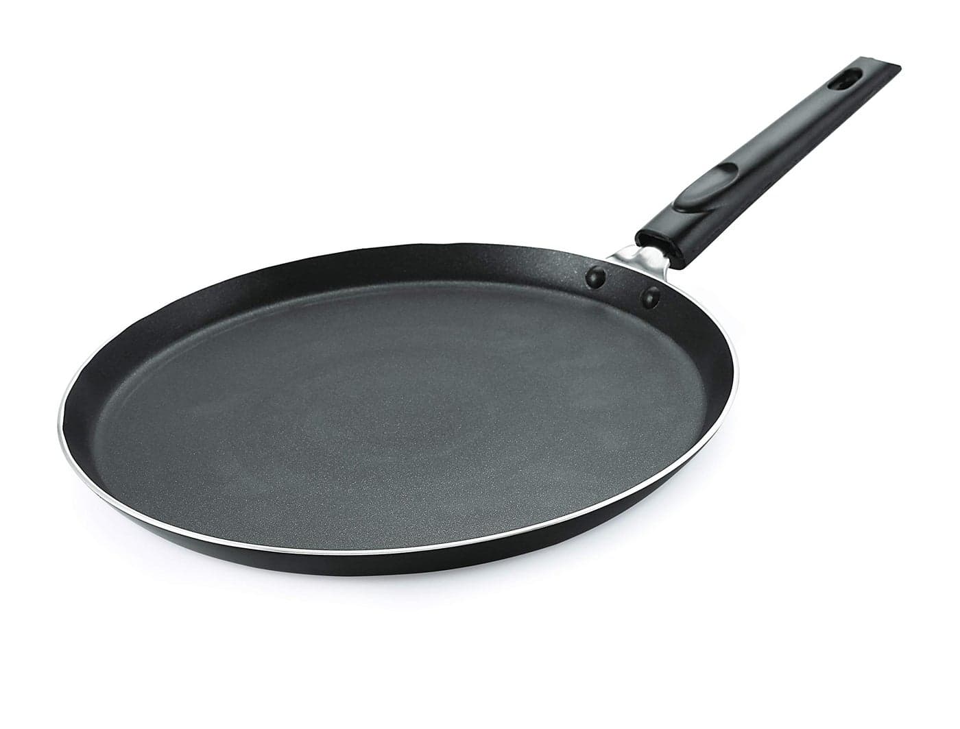 Nirlon Aluminium Non Stick Dishwasher Safe Non Induction Flat Tawa