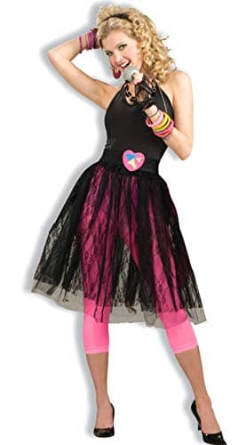 Rubies 1980's Pop Star Costume Skirt for Adults, One Size