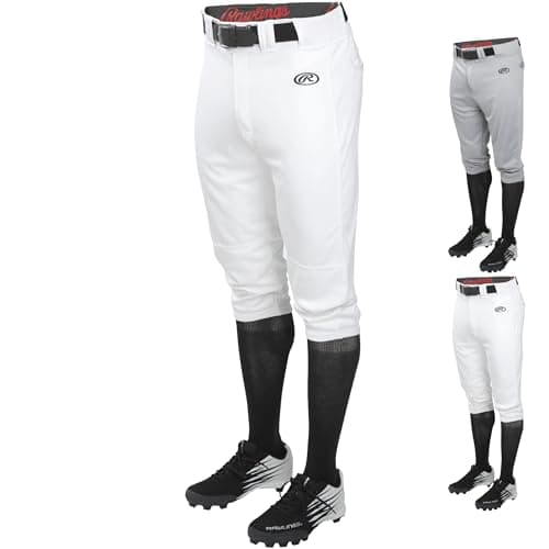 Rawlings | LAUNCH SERIES Knicker Baseball Pants | Adult X-Large | White