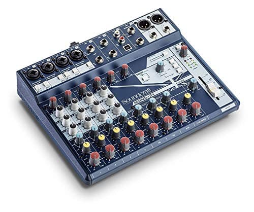 Soundcraft Notepad12FX Smallformat Analog Mixing Console with USB IO and Lexicon Effects