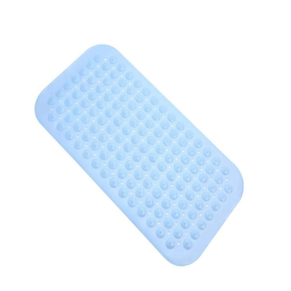 EASY SHOPE Non-Slip Bath Mat for Toilet, Kitchen, Bathroom, Shower with Anti Slip Suction Cups (Multicolour, 70 x 37 cm, 1-pcs)
