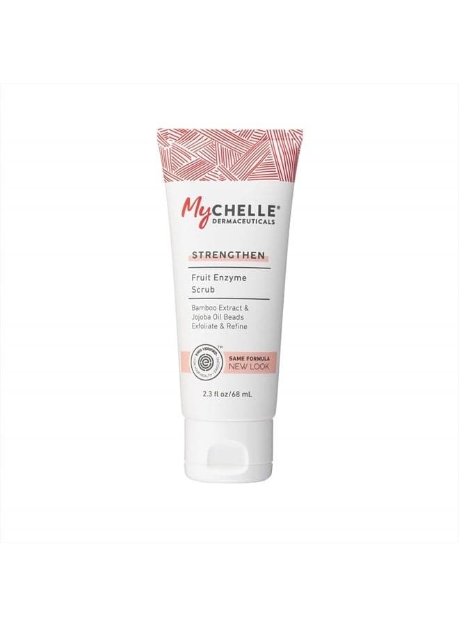 MyCHELLE Dermaceuticals Fruit Enzyme Cleanser (2.3 Fl Oz) - Gentle Facial Cleanser & Skin Cleanser with Concentrated Fruit-Infused Actives & Antioxidants - Cleanses & Strengthens Skin