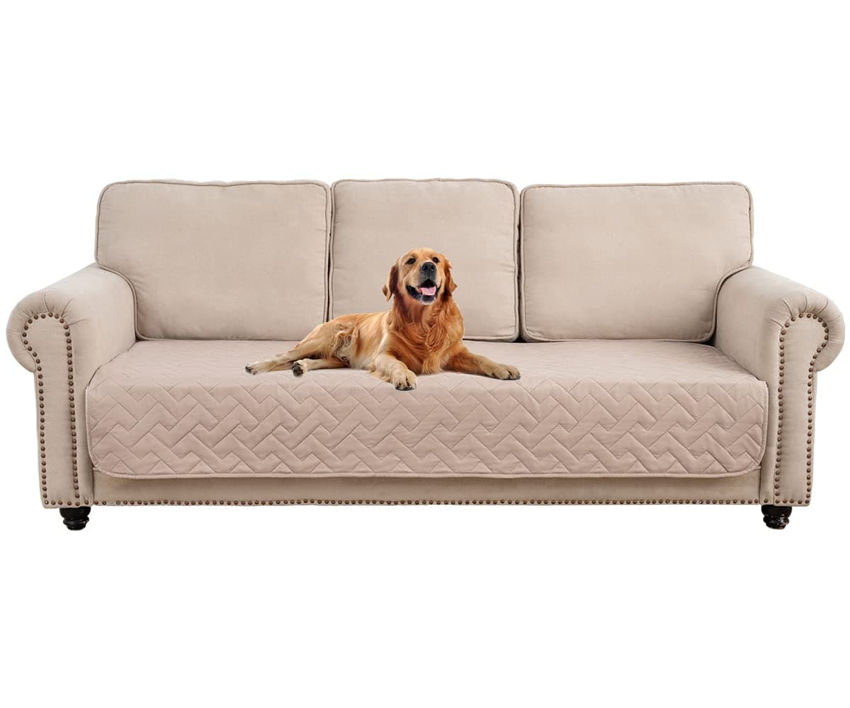 fuguitex Waterproof Dog Bed Cover Couch Cover for Pet AntiSlip Cat Mat Pet Pad Blanket for Sofa Chair Recliner Bed Furniture Protrctor