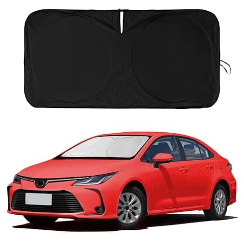 for Toyota Corolla 2023 Windshield Sun Shade, Front Sunshade for 2022 Corolla Prius Yaris Sienna Toyota C-HR 2018-2024 Vehicle Sun Protector Front Window Auto Windshield Cover Car Accessorie