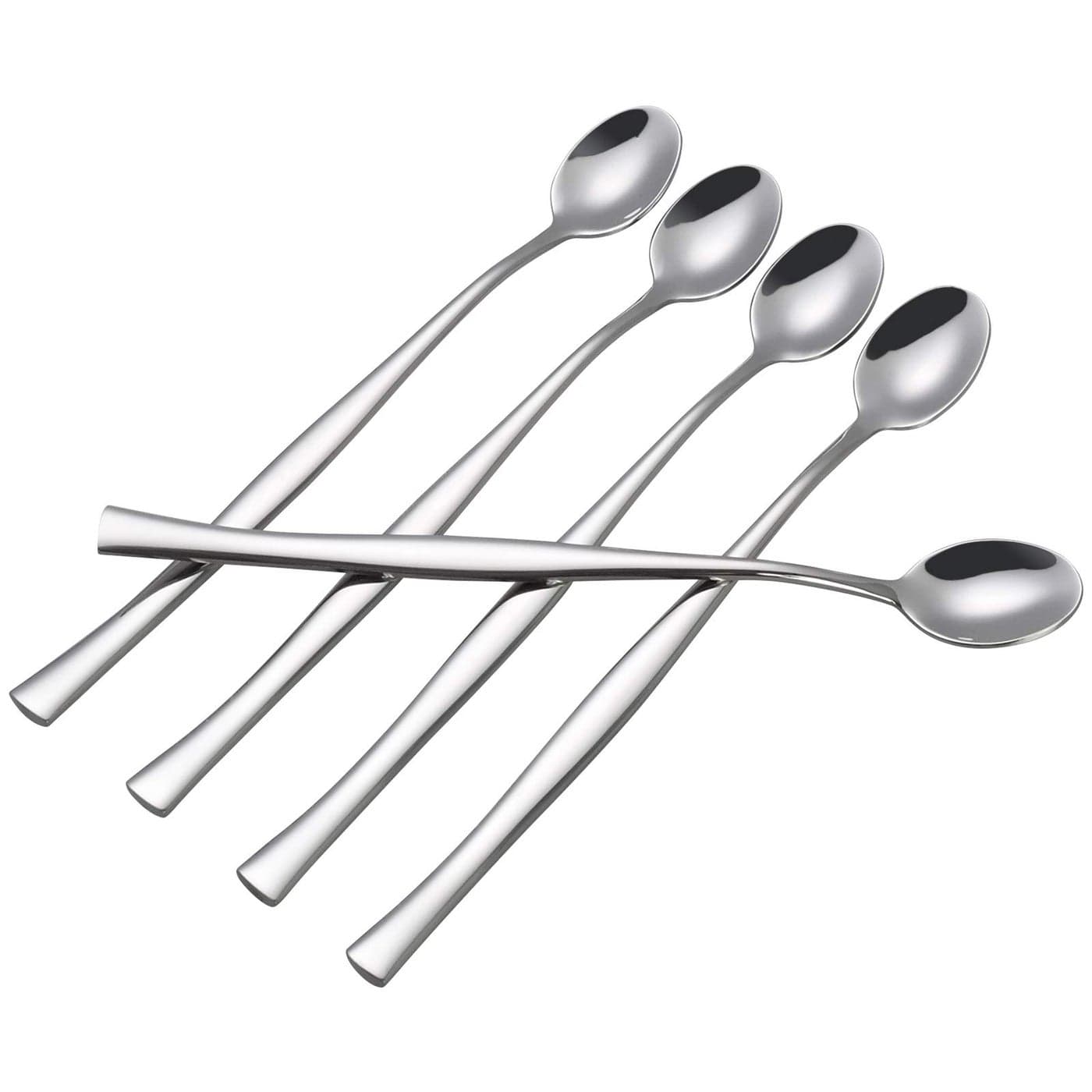 Xowine 12Piece Long Tea Spoon Stainless Steel Long Handle Spoons F