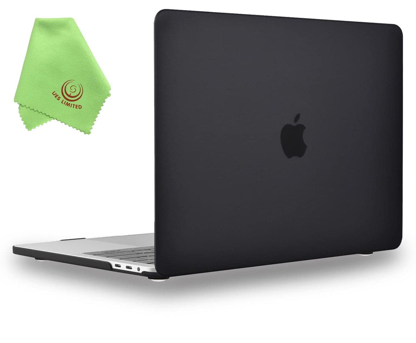 UESWILL Smooth Matte Hard Shell Case Cover Compatible with MacBook Pro 16 inch with Touch Bar & USB-C, Release 2019 2020, Model A2141, Black