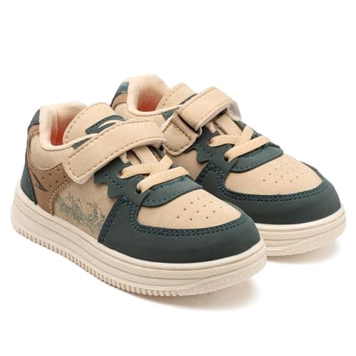 ASIAN Kids JUPITER-07 Stylish Casual Sneakers with Velcro Closure for Boys, Trendy and Comfortable Shoes Perfect, Walking, and Outdoor Play, Lightweight and Durable Design, Multicolor 10 Kids UK