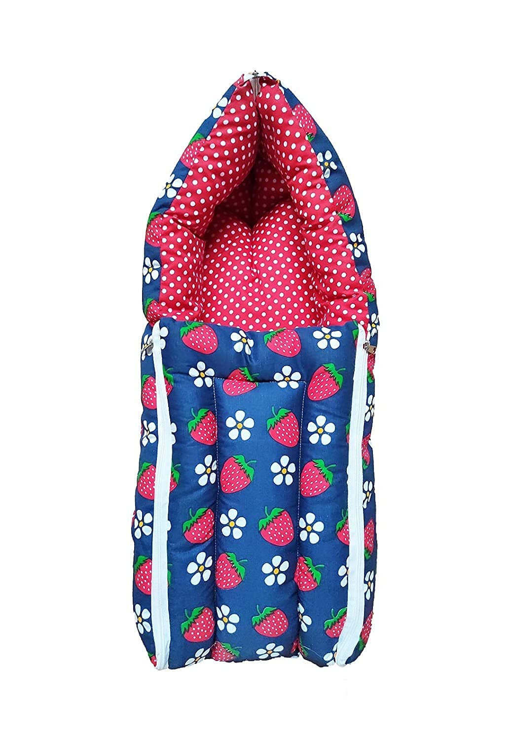 DEPURIKA Sharma Clothing Cotton 2952x1771x393 inches Sleeping and Carry Bag Strawberry Red
