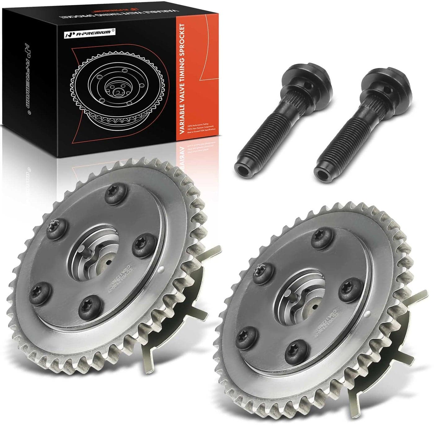 APremium 2Pcs Variable Valve Timing Camshaft Cam Phaser Gear Compatible with Ford Expedition 20052014 Explorer F150 250 Mustang Lincoln Mark LT Navigator Mercury Mountaineer