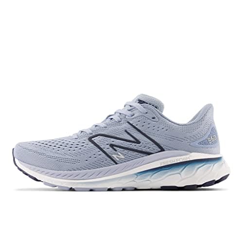 New Balance Men's Fresh Foam 860 V13 Running Shoe, Light Arctic Grey/Natural Indigo, 10 Medium