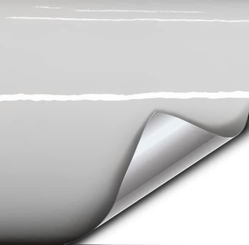 VViViD White Gloss Vinyl Wrap Roll with Air Release Technology 25ft x 5ft