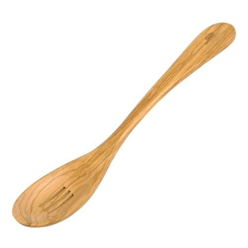 Berard 22474 French Olive-Wood Handcrafted Slotted Spoon