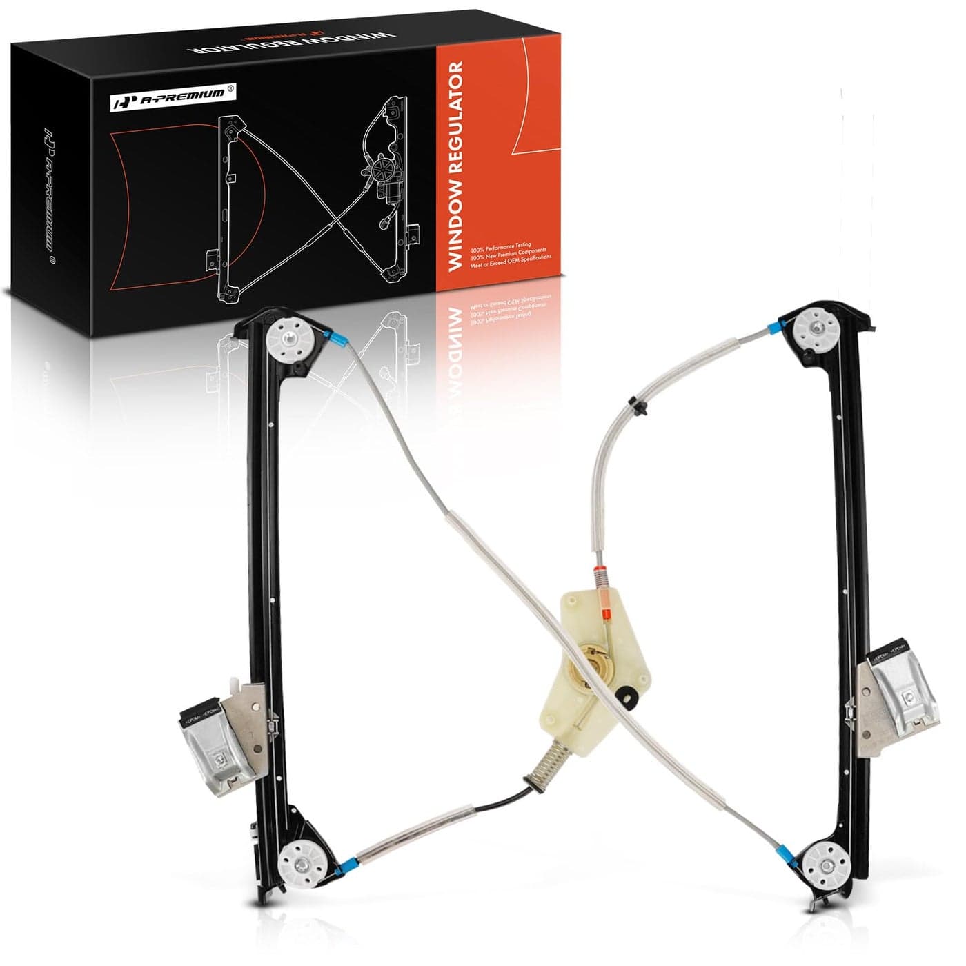 APremium Electric Power Window Regulator Without Motor Compatible with Porsche 911 Boxster Cayman 20062012 Front Left Driver Side