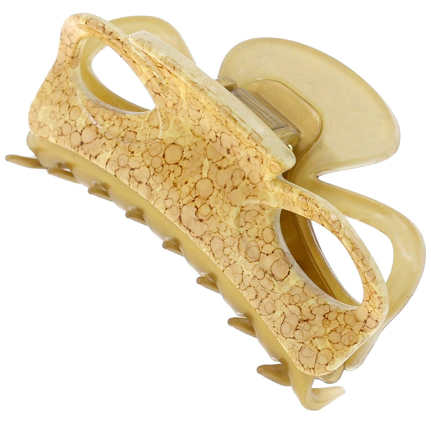 Camila Paris CP3239 French Hair Clip for Women, Mustard, Girls Hair Claw Clips Jaw Fashion Durable and Styling Hair Accessories for Women, Strong Hold No Slip Grip, Made in France