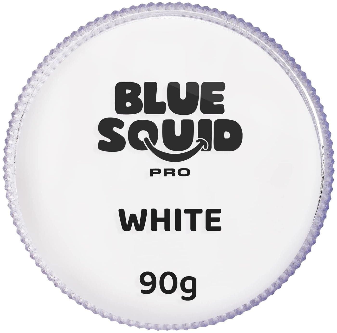 Blue Squid PRO Face Paint Professional Water Based Single Cake Facepaint Body Paints SFX Makeup Kids Adults Face Painting for Costume Halloween Cosplay Classic White 90g 3oz