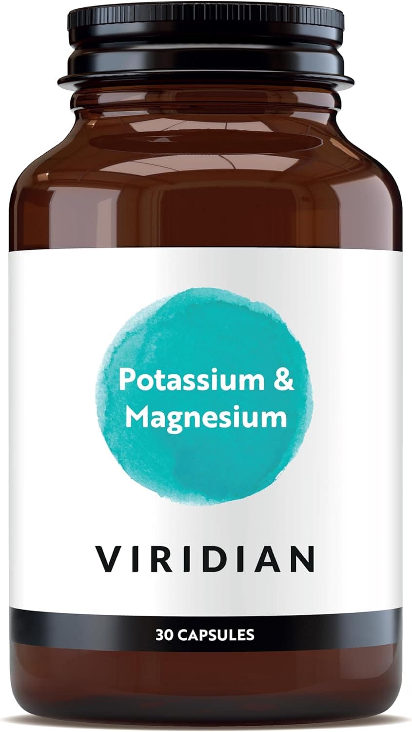 Viridian Potassium with Magnesium Citrate 30 Vegicaps