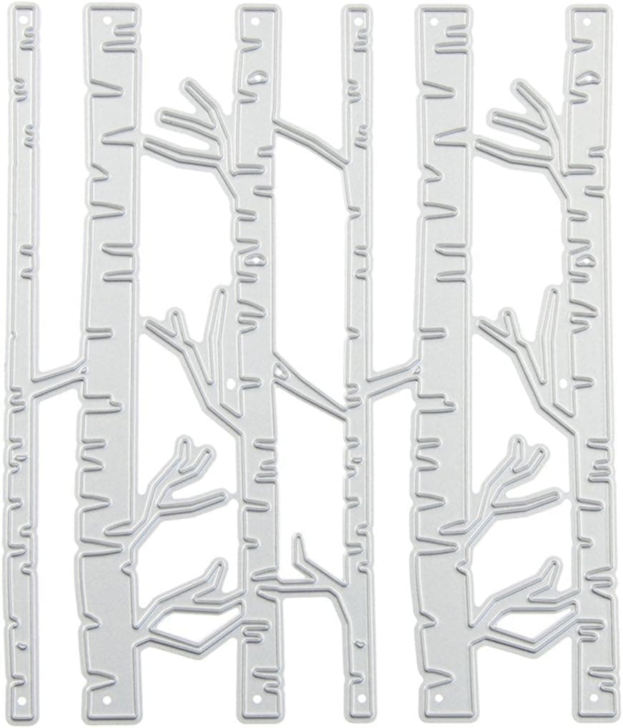 ZbFwmx Trees Cutting Dies Handmade DIY Paper Cards Album Decoration Stencils Template Embossing for Card Scrapbooking Craft (Forest)