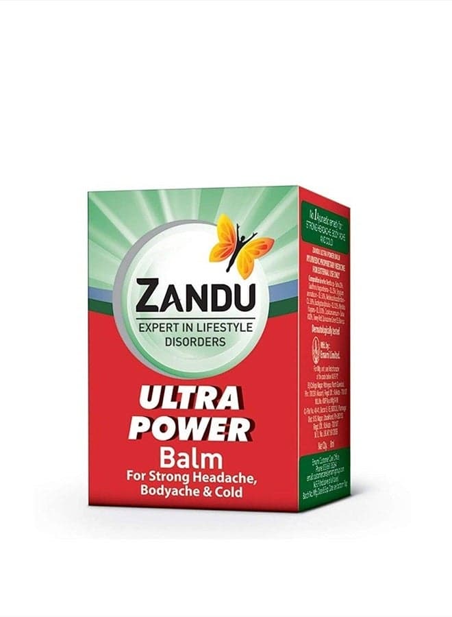 Pack of 20 - Zandu Ultra Power Balm - 8ml