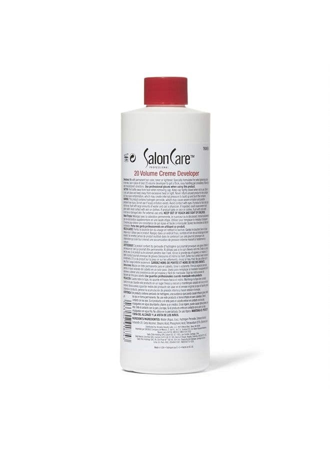 20 Volume Creme Developer, 16 Oz