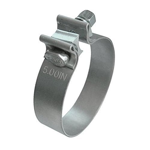 ROADFORMER 5 inch Exhaust Clamp Narrow Band Clamps - Aluminized Steel