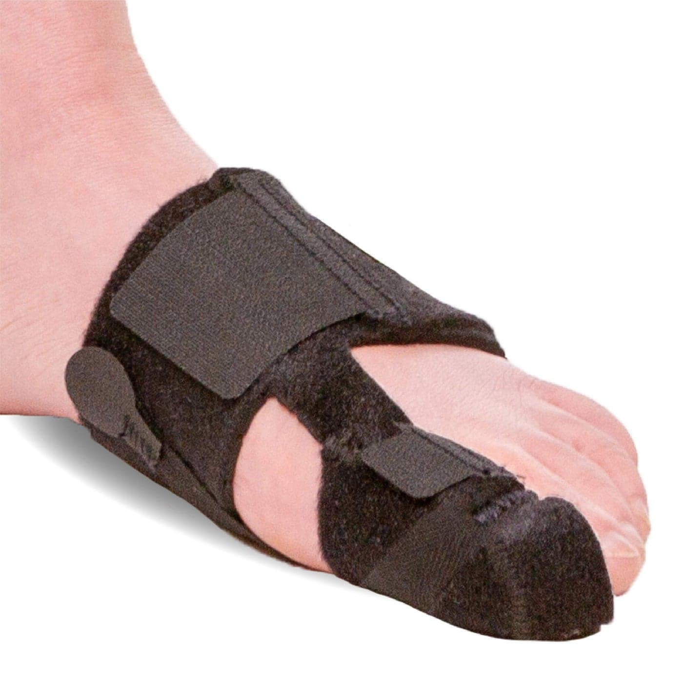 Turf Toe Brace Soft Big Toe Taping Splint Straightener Wrap with Support Straps for Sprains and Hallux Rigidus Relief Left Foot
