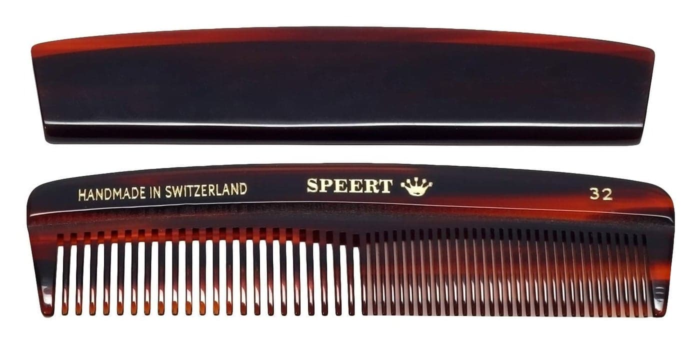 32 Handmade Wide Narrow Tooth Comb Tortoise Havana Acetate Thick Coarse Curly Thin Fine Straight Hair Detangling Parting Grooming Teasing Hair Styling Hairdresser Barber Hairdressing Wet Dry