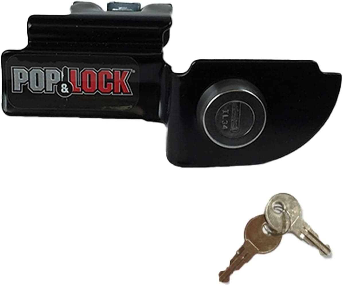Pop & Lock PL3600 Black Manual Tailgate Lock for Mitsubishi Raider/Dodge