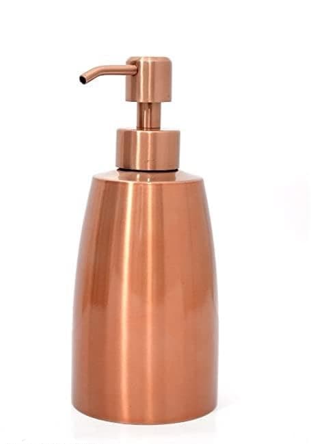 Skywalk Stainless Steel Copper Finish Liquid Soap Dispenser, 300ml