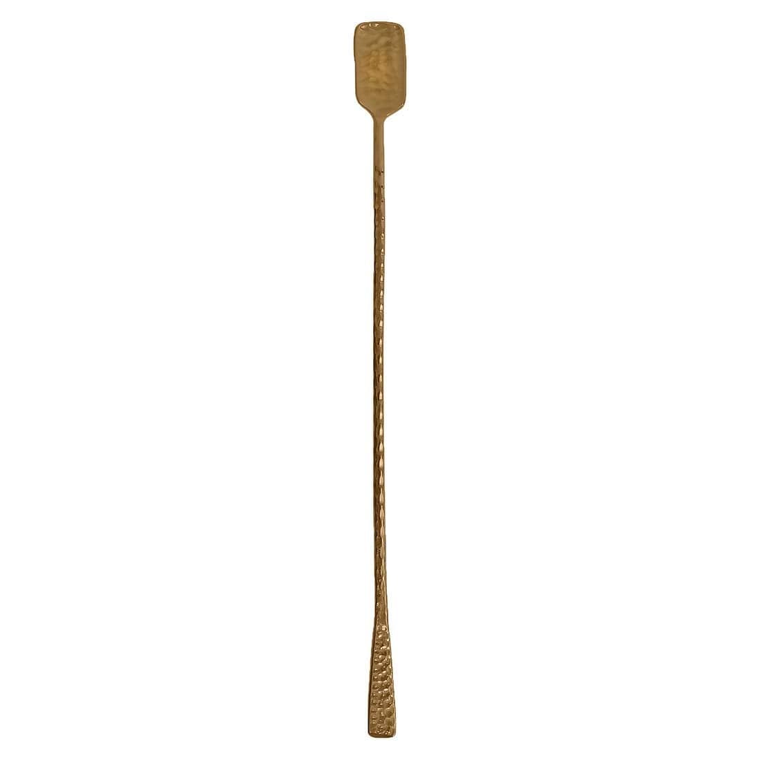 DeKulture Handmade Gold Stirrer Spoon Barware Utensil Flatware 19x2 cm