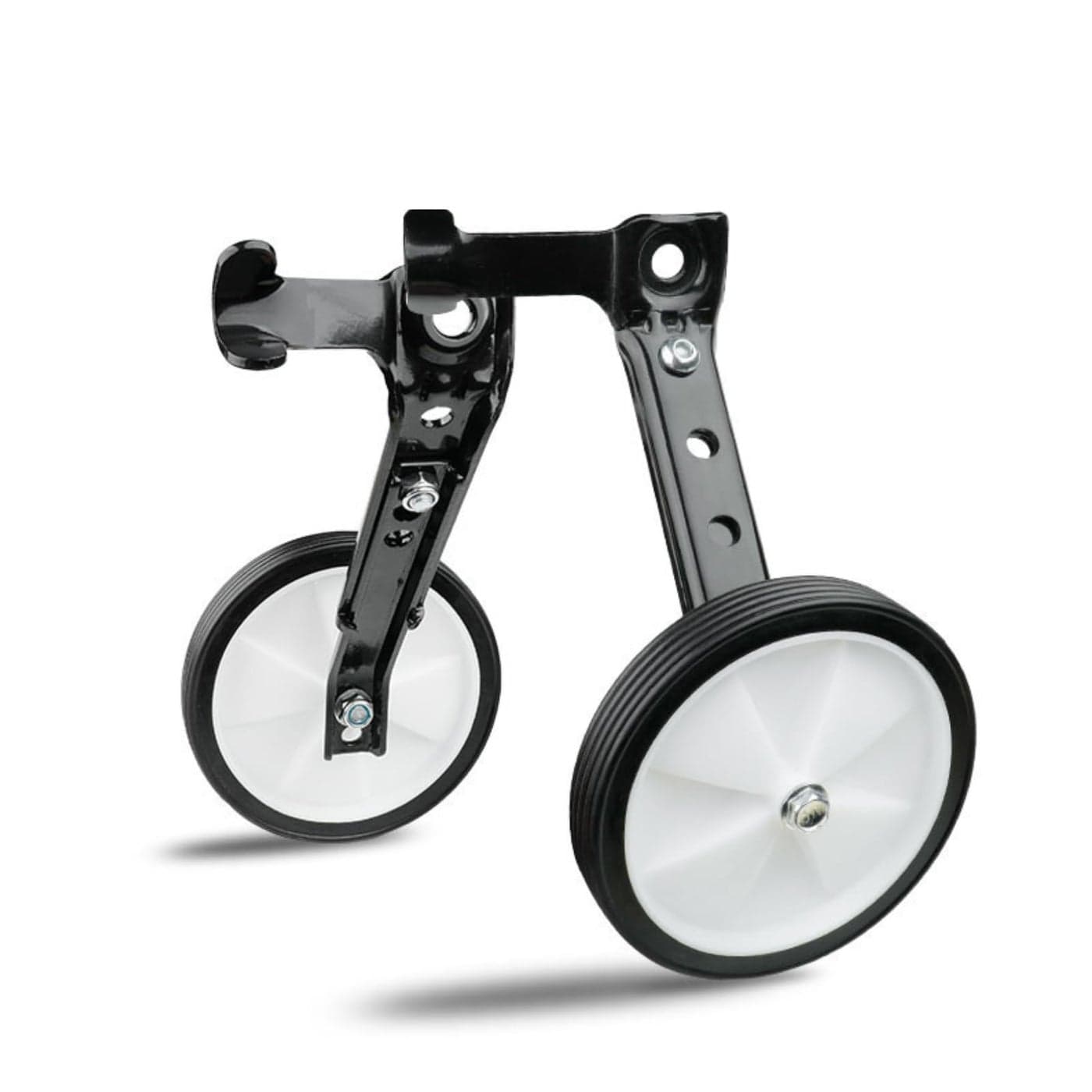 CHICIRIS Training Wheels Bicycle Training Wheels Compatible 100kg Load Adjustable Training Wheels for 18 to 24 Inch Black