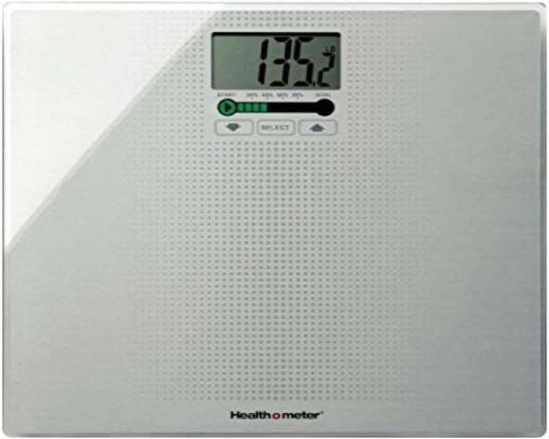 Health o Meter The Doctors Digital LED Glass Bath Scale With Progress Bar
