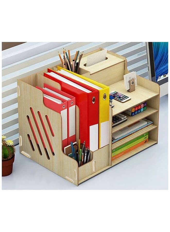 Wooden Desk Organizers and Storage