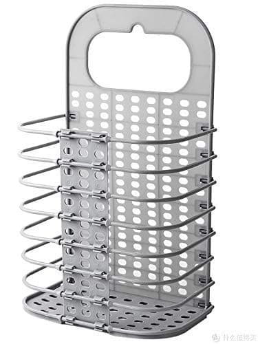 Cheet enterprise Bathroom Folding Laundry Basket Dirty Clothes Basket Wall Hanging Household Clothes Storage Basket Bathroom Organizer