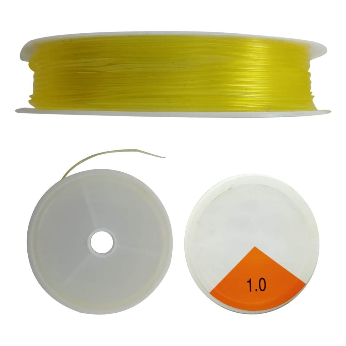 DIY Crafts Pack of 2 Pcs, Gold, As Image Jewellery Thread for Necklaces Nylon Wire Jewellery-Making Display & Packaging (Pack of 2 Pcs, Gold)