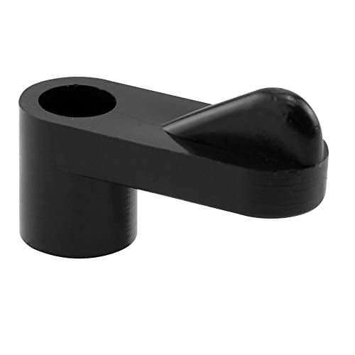 Prime-Line L 5720 Plastic Screen Clips, 3/16 In. Offset, Plastic, Black, With Fasteners 12 Pcs (1 Pack)