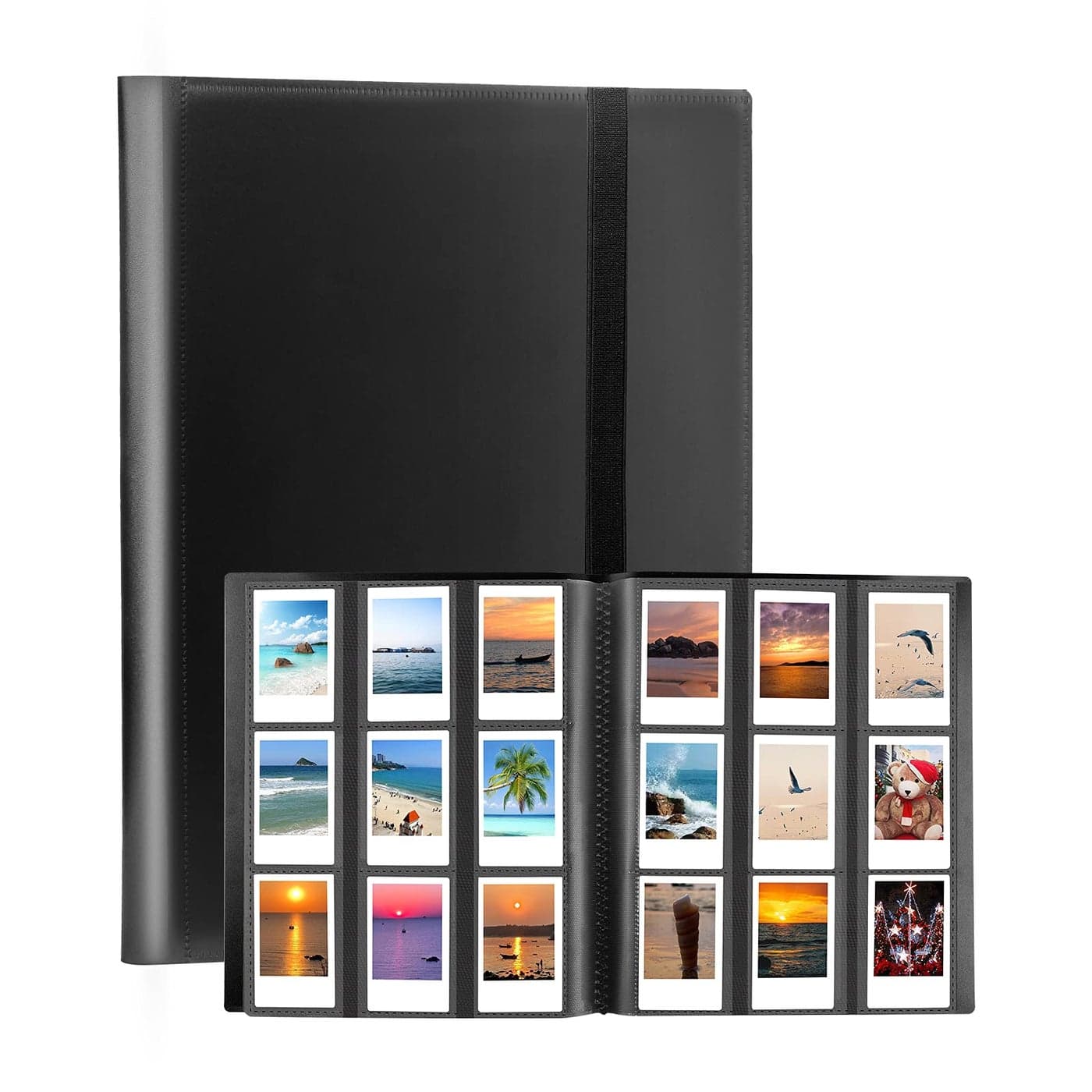 432 Pockets Photo Album for Fujifilm Instax Mini Camera Polaroid Camera for Fujifilm Instax Mini 12 11 9 40 99 90 8 7 Evo LiPlay Instant Camera Polaroid Snap PIC300 Z2300 Instant Camera Black