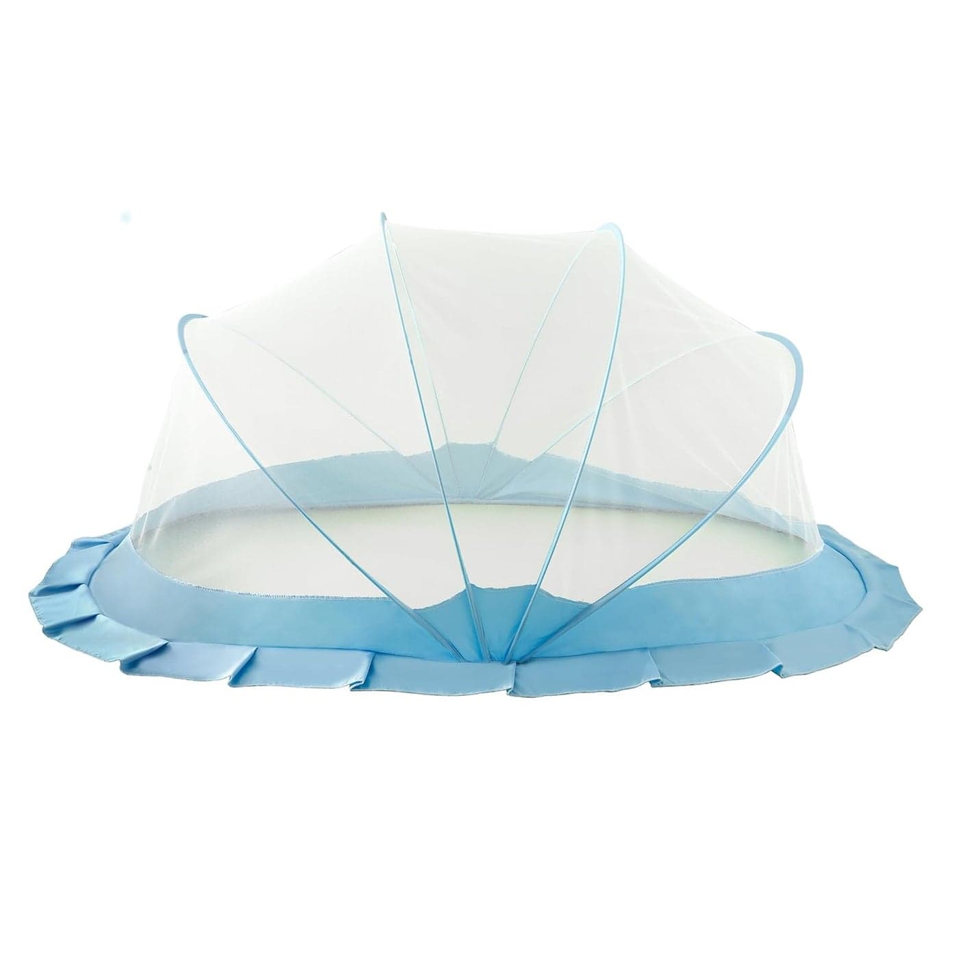 Classic Mosquito Net Baby Mosquito Net Bottomless Net for Infants for Safe Easy Use Ensures Your Babys Safe Sleep 135cmX65cmX65cm 0 to 24 Months Blue