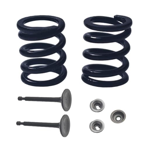 36lb Valve Spring Kit With Retainer And Lock For Predator 212cc For Yamaha F200 For NonHEMI Honda Clone GX200 For Modified BSP 196CC go kart OHV racing motor engine