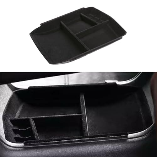 PIUGILH Customized for Cadillac XT5 XT6 20162023 Accessories Car Center Console Armrest Box Glove Secondary Storage Box Console Organizer Insert Tray with Flocking Style