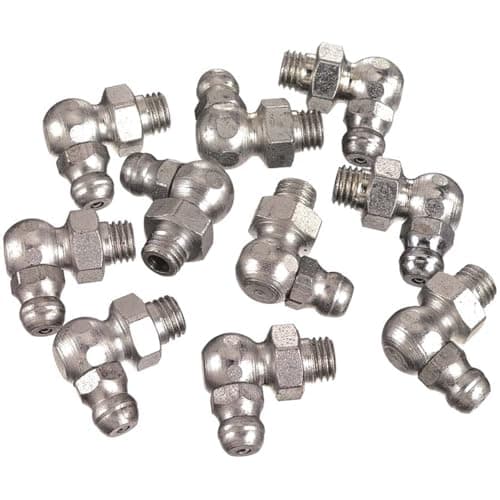 Lincoln Electric Lincoln Industrial Lubrication 5490 1/8' Pipe Thread 90 Degree Angle Fitting, (Card of 10)