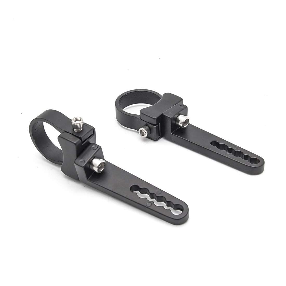Tube Clamp Mounting Bracket KMFCDAE Roll Bar Clamps for 15 Inch Tube Roll Cage Bull Bar Roof Rack LED Light Bar Mount Adjustable 1 Pair