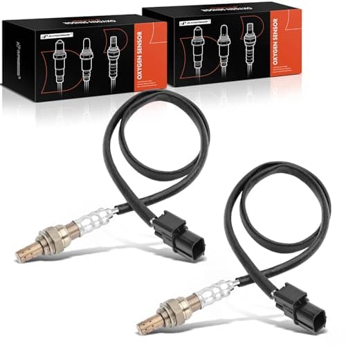 A-Premium 2-PC Downstream Front and Rear O2 Oxygen Sensor Compatible with Honda & Acura Models - Accord 2008-2011, Pilot 2009-2013, Odyssey, Ridgeline, Crosstour, Accord Crosstour, MDX, TSX, TL, RL