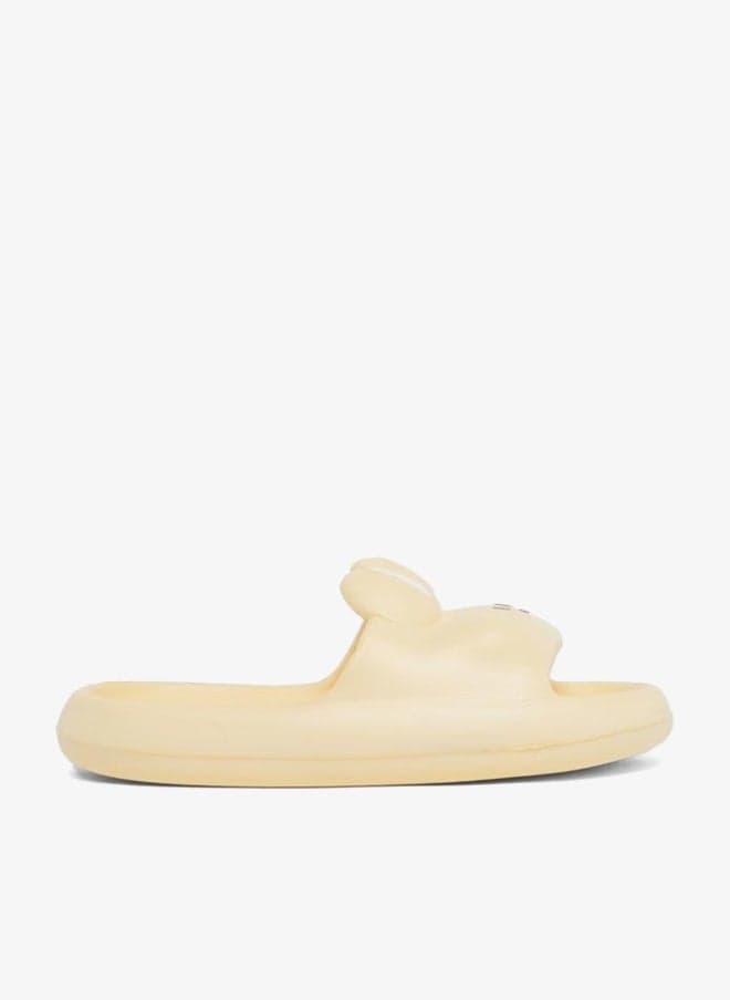 Solid Cute Rabbit Anti-Slip Bathroom Slippers — 38-39