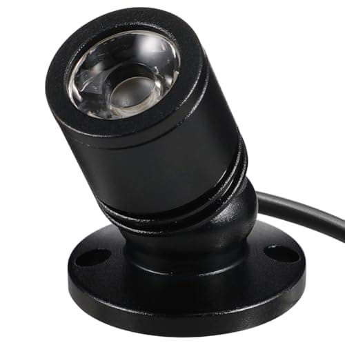 Uonlytech Small LED Spotlight Jewelry Showcase Small LED Spot Light USB- Powered Spotlight for Jewelry, White Light