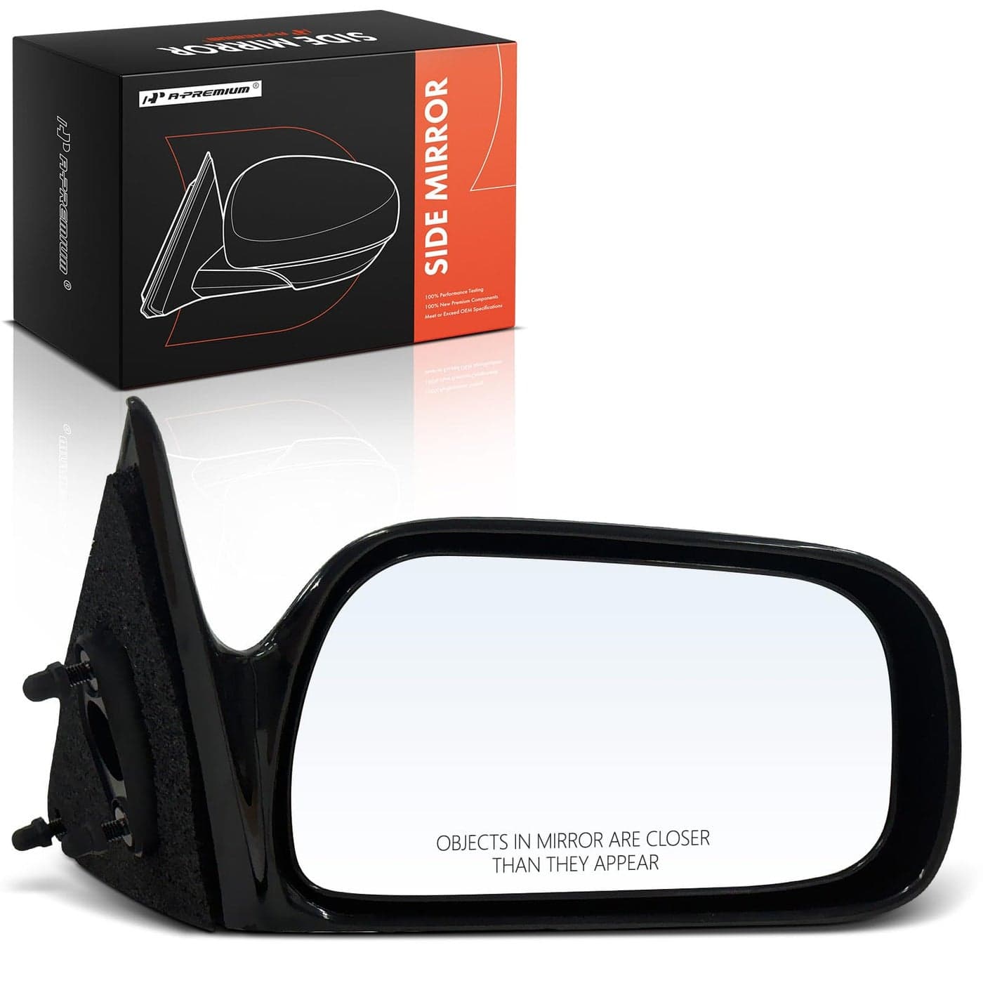 APremium Passenger Side Power Door Mirror Compatible with Toyota Camry 1997 1998 1999 2000 2001 NonHeated NonFolding Black Outside Rear View Mirror Replace 8791033150C0