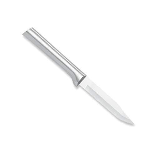 Rada Cutlery Everyday Paring Knife – Stainless Steel Blade With Aluminum Handle Made in USA, 6-3/4 Inches