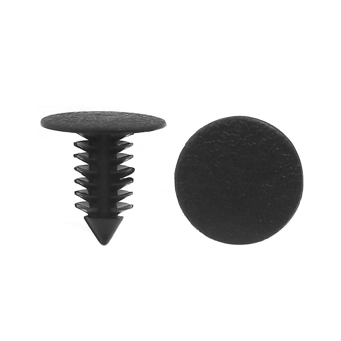 uxcell 50PCS 9mm Hole Plastic Push Screw Rivet Panel Fixings Bumper Clips for Car Auto Vehicle