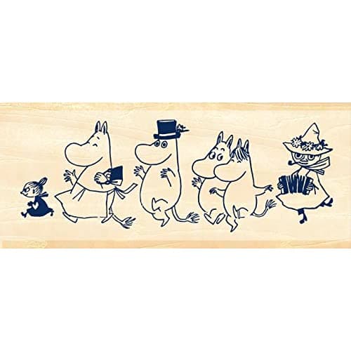 Beverly TSW137 Moomin Stamp Masano Aibo Moomin Family