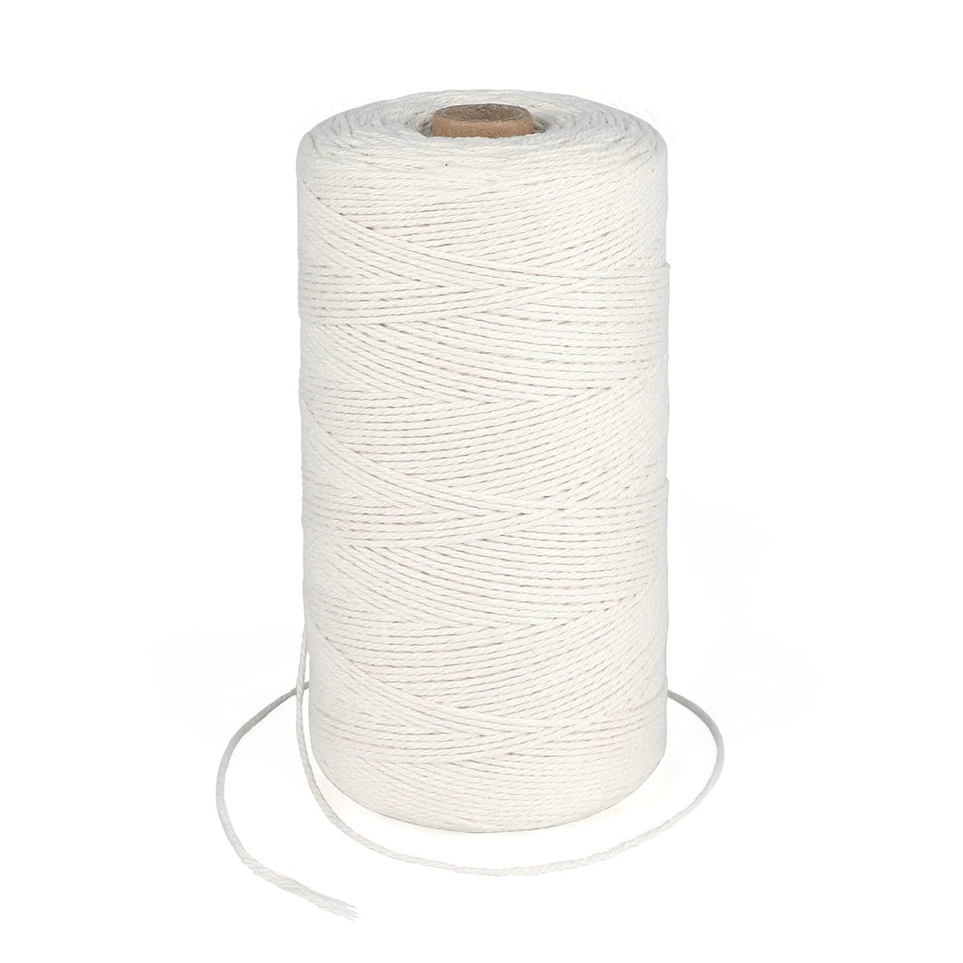 G2PLUS White Cotton String 15MM 1476 Feet Cotton Bakers Twine Gift Wrapping String Macrame Cord for DIY Art Crafts Home Decor Gift Packaging