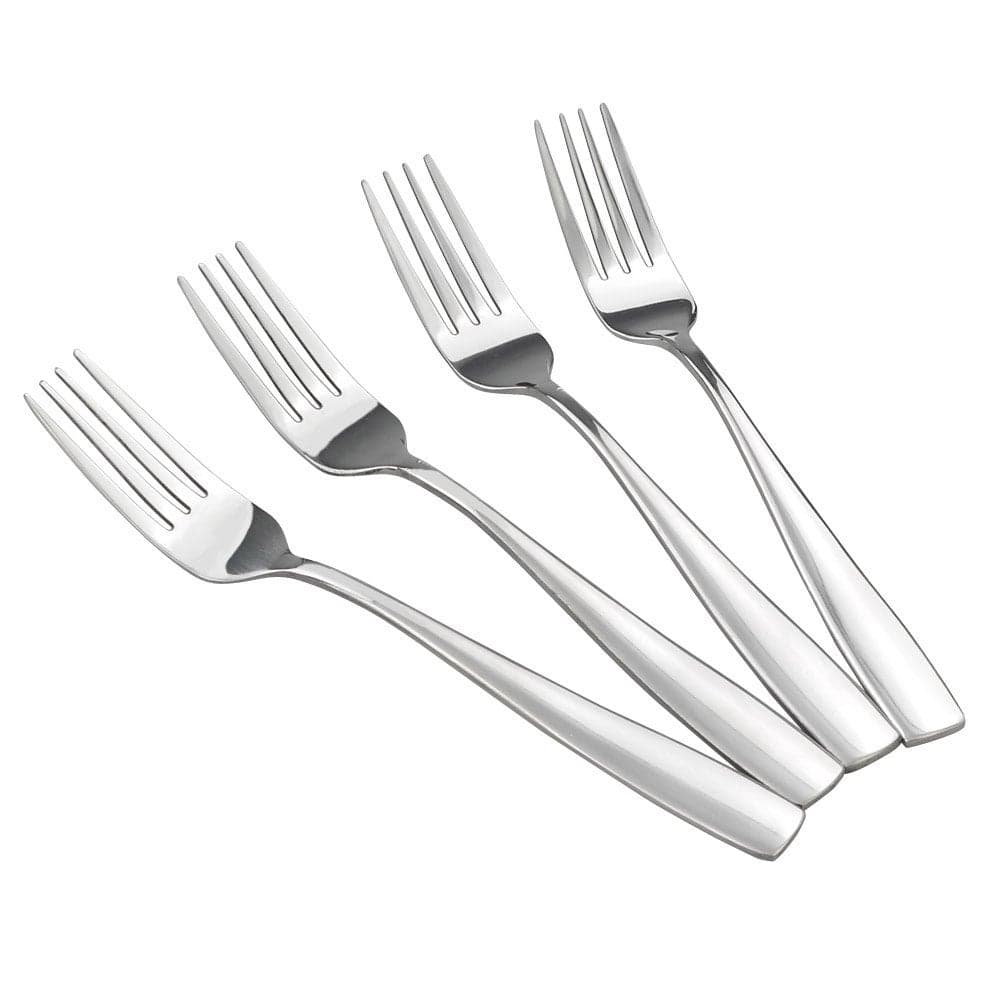HOMMP 16Piece Stainless Steel Salad Forks Dessert Forks